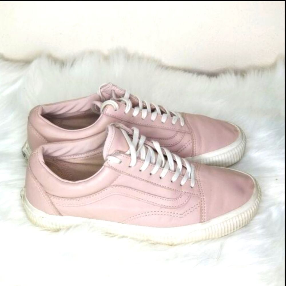Van's Old Skool Embossed Sidewall Leather Shoes *send offers*